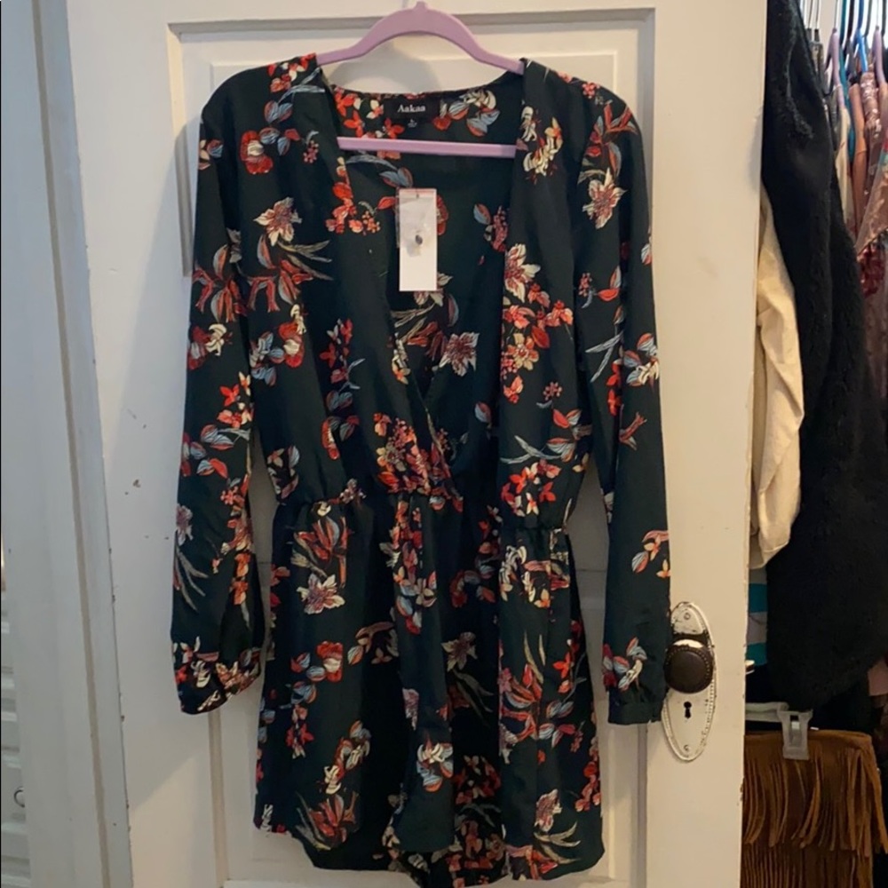 Floral romper